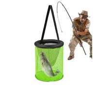 Panier de crabe générique - cage de stockage appât vit pliable très pratique, panier mobile en maille net de poisson argile qui se fait piquer la mouche.