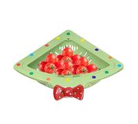 Panier de crépine d'évier de cuisine - Porte-déchets à clipser, organisateur triangulaire en maille | Les poignées du piège à débris produisent des épluchures de nouilles, boîtier, placard, Studio, ca