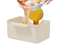 Panier de crépine d'évier de cuisine - Support à ventouse, crépine d'évier pour usage domestique, égouttoir à légumes polyvalent et rangement, aspiration facile à fixer, peu encombrant pour la cuisine