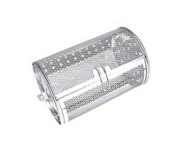 Panier de Cuisson Rotatif en Acier Inoxydable for Four, Compatible avec Les Accessoires Barbecue, friteuse à air Chaud et rôtissoire(12x18cm)