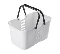 Panier de douche - 9.84x5.71x6,3 pouces Panier de rangement de produits de beauté avec poignée, organisateur de spa portable pour salle de bain, fournitures de santé, soins capillaires, cosmétiques, d