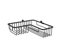 Panier de douche d'angle 27*27*7 cm blackmat - CRISTINA ONDYNA SH86813