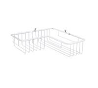 Panier de douche d'angle 27*27*7 cm blanc - CRISTINA ONDYNA SH86824