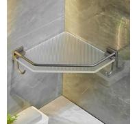 Panier de douche d'angle - Organiseur mural étanche avec étagères pour un rangement efficace de la salle de bain et de la cuisine