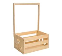 Panier de douche de bébé - Clatage de caisse de baby shower | Paniers Babby en bois | Babes compacts Babes de rangement Bin Organisateur pour vêtements Chaussures et jouets Idéal pour les cadeaux de d