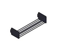 Panier de douche Giese 11226-14 90 x 125 x 426 mm, long, noir mat