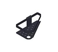 Panier de douche Giese Newport 30822-14, porte-rasoirs, modèle d'angle, noir mat