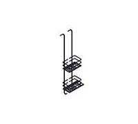 Panier de douche Giese Piano Bodyguard 30752-14 avec porte-rasoir, noir mat