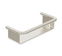 Panier de douche Hewi Série 480 480.03.00170WR avec crochet, revêtement PVD, nickel brossé