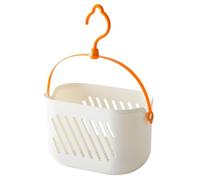 Panier de douche - Panier de rangement pour WC, chariot de douche avec poignée pour salle de bain, panier pour serviettes, shampooing, gel douche, nettoyant