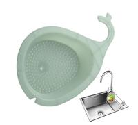 Panier de drainage pour évier de cuisine - Panier de drainage pour évier de cuisine Grille de drainage en cygne | Panier égouttoir d'angle pour évier de cuisine, passoire pour laver les légumes,