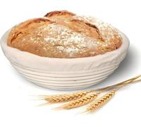 Panier de fermentation à pain, kit de fermentation de levure ronde, panier de fermentation au levain, panier en rotin, accessoires de levure de pain, convient pour boulangers à la maison (30 cm)