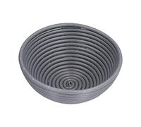 Panier de fermentation du pain lavable Panier de boulangerie de forme innovante pour la boulangerie de maison de cuisine (Gris foncé Round 20 * 8cm)