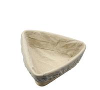 Panier de Fermentation en rotin, ovale/cercle/Triangle, panier du pain osier et, paniers d'épreuve masse, outil cuisine 1 pièce Pour Boulanger(Triangle 20X20X6 cm)