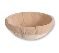 Panier De Fermentation Et De Pain Panier Rond M 22 X 8 Cm En Rotin Avec Housse