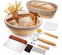 Panier de fermentation pour pain - Banneton - Panier de fermentation pour pain - Panier de fermentation rond Ø 23 cm + Panier de