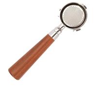 Panier De Filtre De Remplacement For Porte-filtre Sans Fond De 51 Mm, Compatible Avec Delonghi, EC680/EC310, Poignée De Machine À Expresso, Accessoire De Café(3-Ear rosewood-D)