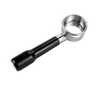 Panier De Filtre De Remplacement, Poignée Nue, Accessoires Barista, Outils De Café, Compatible For Breville Sage 870 878 880, Porte-filtre Sans Fond De 54 Mm.(54mm Black)