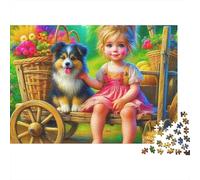 Panier de Fleurs 1000 Pièces Puzzle pour Adultes Jeux De Défi Familial Puzzle Anti-Stress Cultiver l'esprit D'équipe pour Décorations Familiales 1000pcs (75x50cm)