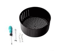 Panier de friteuse à air 3,5 l compatible avec Salter for Russell Hobbs - Plateau en maille de fer pour une cuisine saine (3,5 l)
