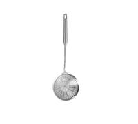 panier de friteuse Cuillère qui fuit, panier à friture en acier inoxydable, passoire for marmite chaude, passoire for friture profonde de cuisine(Grand)