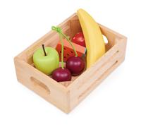 Panier de fruits en bois ? Jeu de dînette pour enfants multicolor TU