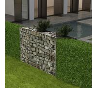 Panier Gabion Jardinière Parterre Surélevé Acier Clôture de Jardin vidaXL