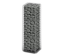 Panier de gabion avec couvercle Fil galvanisé 100 x 30 x 30 cm