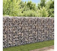 Panier de gabion avec couvercle Fil galvanisé 100 x 30 x 30 cm