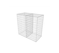 vidaXL Panier de gabion en acier 100 x 50 x 100 cm – Clôture murale de jardin, bordure