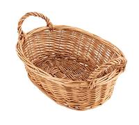 Panier de grande Table ovale en osier 65 x 300 x 200 mm en osier Vaisselle Nourriture Bol de service