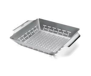 Panier de Grill Deluxe Weber - Grand, Acier Inoxydable