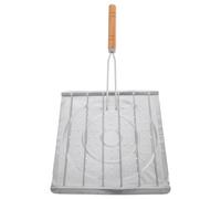 Panier de Grillade Carré Multifonction en Acier Inoxydable avec Manche