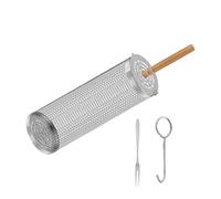 Panier de grillade - panier de grill BBQ, paniers de grillades roulants antiadhésifs pour grillades en plein air | Panier de grill à poisson, panier de grill à forte