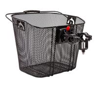 Panier de guidon Fixation rapide Panier de vélo + Support Sac de courses Sac de vélo