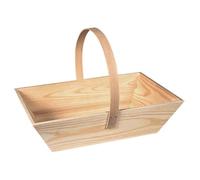 Panier de jardinier - MEGACREA DIY - Bois - 26.5 x 19.5 x 5.5 cm - Personnalisable - Rectangulaire