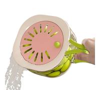 Panier de Lavage de Légumes | Passoire 2-en-1 Multifonction avec Poignée Pliable et Couvercle pour Cuisine - Bol Égouttoir pour Légumes - pour Nettoyage Salade, Fraise, Tomate, Snack, Pique-nique, Cam