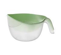 Panier de lavage, panier d'égouttement à double couche pour le riz - Panier de lavage et d'égouttement pour tomates, raisins, fraises, cuisiniers amateurs, parents occupés, amateurs de salade