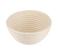 Panier de levée de pain rond, Banneton à pâte artisanale, preuve parfaite pour fabrication maison (18 x 9 cm)