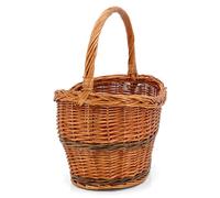 Panier de marché en osier "Cottage Charm