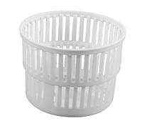 Panier de Mini Machine à Laver Pliable Portable Blanc | Accessoire de Remplacement, Drainage Homogène par Trous Répartis, Format Compact 16x16x12cm