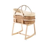 Panier de Moïse - Bébé - 100% Coton Bio - Ventilation Optimale - Mobile et Sécurisé