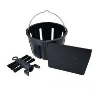 Panier de nettoyage en plastique avec poignée en acier inoxydable pour TM5 pour TM6 Steamer Accessoires Panier multifonction avec brosse et déflecteur pour cuisine