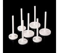 Panier de nettoyage en PTFE for puces conductrices en verre et silicium ITO/FTO, résistant aux hautes températures, 45 x 8 mm/60 x 8 mm/80 x 8 mm(D60W2.5L21mm)