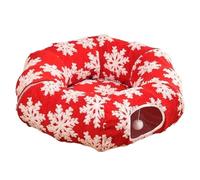 Panier De Noël Pour Chat Avec Tunnel Nid De En Forme De Donut