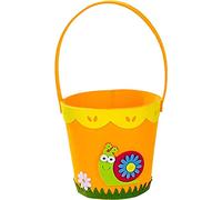 Panier de Pâques Panier d'oeufs de Pâques avec poignée Sac de Pâques Non tissé Paniers de Pâques Seau de Pâques pour Enfants