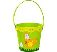 Panier de Pâques Panier d'oeufs de Pâques avec poignée Sac de Pâques Non tissé Paniers de Pâques Seau de Pâques pour Enfants