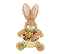 Panier de Pâques pour - support de rangement pour œufs de lapin, porte-bonbons au chocolat sur le thème du printemps, panier tissé léger | Organisateur de collations amusant pour la