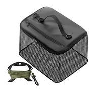 Panier de pêche flottant - Filet de pêche pliable | Filet de pêche pliable Cage portable avec flotteur anti-poisson | Séchage rapide Sac de protection pour poissons pour améliorer le taux de survie 61