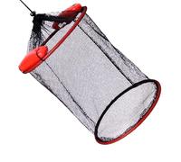 Panier de pêche flottant - Stylo à appâts en maille | Panier à poissons | Cage de rangement pour appâts de pêche | Piège pour les ménés | Panier de séchage pliable pour poissons vivants ou crevettes